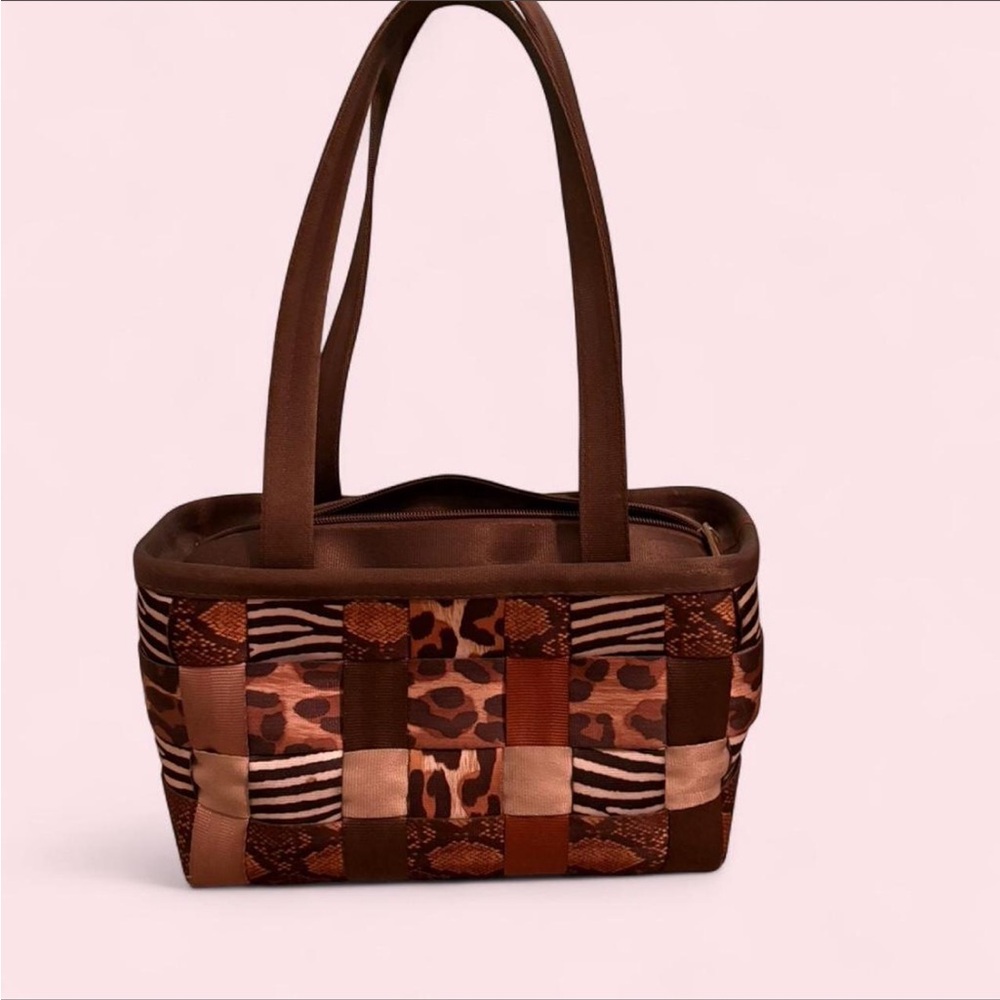 Harvey’s Seatbelt Bag in a Leopard, Zebra, Cheetah Mixed Pattern
